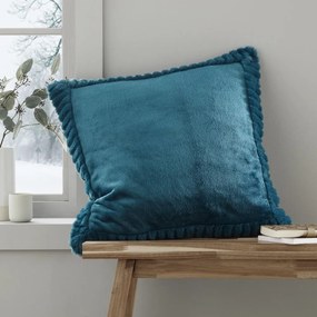 Pernă decorativă 55x55 cm Velvet and Faux Fur – Catherine Lansfield