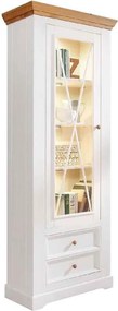 Set lemn masiv alb-natur Living Iris Model A