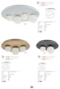 Redo 01-2657 - Plafonieră LED CORUM LED/48W/230V 3000K CRI 90 albă