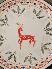 Farfurie rotunda din ceramica, D25.5cm, "Frimas"