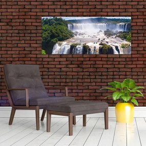 Tablou cu cascadele Iguass (120x50 cm)