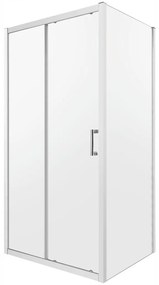 ZOOM 100x80TR cabină de duș dreptunghiulară fără tavă de duș