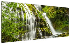 Tablou - Cascada, Wind River Valley (120x50 cm)