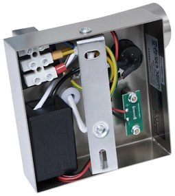 Lampă de perete modernă din oțel cu USB-C înclinabilă - Rex