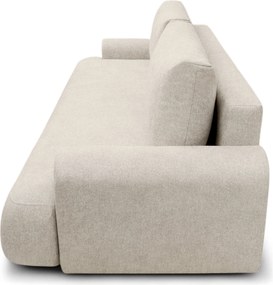 Canapea extensibilă pentru dormit Lotulis - chenille bej deschis Vibe 06