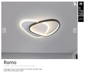 Plafoniera LED design modern Romo