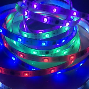 Banda LED RGB MAGIC 2 m, 12W, 230V, reglabilă + telecomandă
