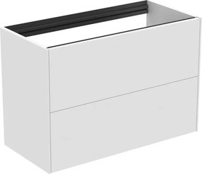 Dulap baza suspendat Ideal Standard Atelier Conca 2 sertare 80 cm alb mat