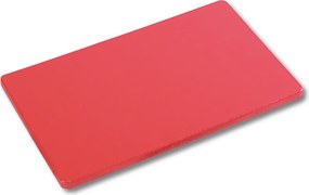 Tocator profesional pentru carne rosie Kesper 30153, standard HACCP, Gastronorm 1/1, rezistent pana la 95 °C, picioaruse antiderapante, suprafata care protejeaza lamele, rosu