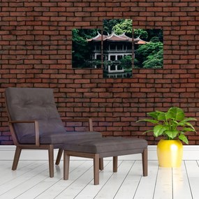 Tablou cu grădina japoneză națională (90x60 cm)