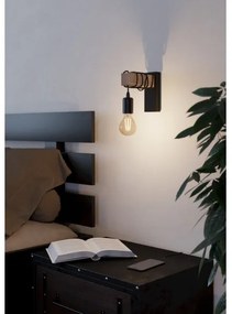 Eglo 43514 - Aplica de perete TOWNSHEND 1xE27/10W/230V