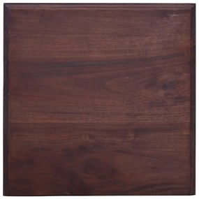 Noptiera, maro clasic, lemn masiv de mahon 1, Maro inchis