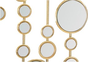 Decorațiune de perete din metal 35,5x90 cm Small Mirros - Mauro Ferretti