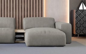 Canapea lemn masiv Tommy, 293 × 69 × 159 cm - Stânga