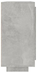 Servanta, gri beton, 92x35x75 cm, lemn compozit 1, Gri beton