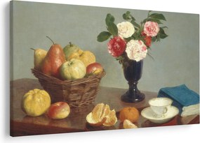 Tablou - Henri Fantin-Latour, Still  Life, reproducere (90x60 cm)