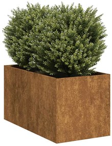vidaXL Jardinieră Rusty 40x80x40 cm Oțel pentru intemperii