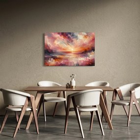 Tablou - Răsărit pictat (90x60 cm)