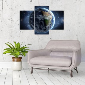 Tablou - Vedere din spațiu (90x60 cm)