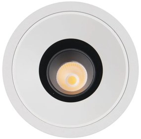 Spot LED incastrabil GALEXO H0106 alb cu inel alb