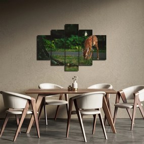 Tablou cu pui de cerb (150x105 cm)