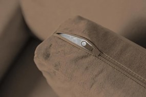 OFERTA Canapea de colt maro SPARK clasa II Varianta: Colt Dreapta