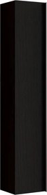 Dulap tip coloana negru natur LC Mobili Italia Steel 138x25 cm