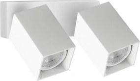 Ideal Lux - Aplica de perete cu spoturi LED DYNAMITE 2xGU10/7W/230V CRI 90 albă