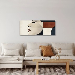 Tablou - Femeie din profil (120x50 cm)