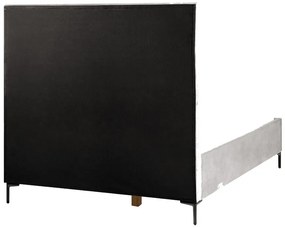 Pat matrimonial 140x200 cm Sanaza (gri deschis) (cu sp. depozitare). 1035506
