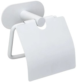 Suport pentru hârtie igienică alb autoadeziv din oțel inoxidabil Orea – Wenko