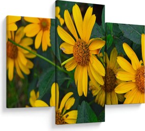 Tablou cu flori galbene (90x60 cm)