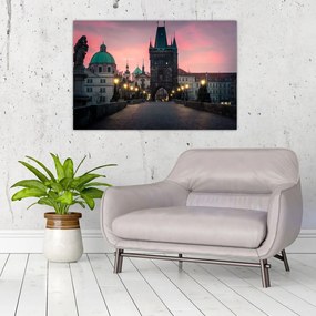 Tablou - Pe podul lui Carol,Praga (90x60 cm)