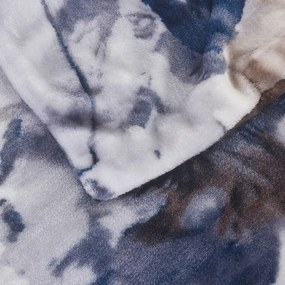 Lenjerie de pat mov din micropluș/cocolino pentru pat de o persoană 140x200 cm Riana – My House