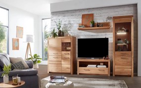 Comodă TV lemn masiv Toscana, 118 × 56 × 40 cm