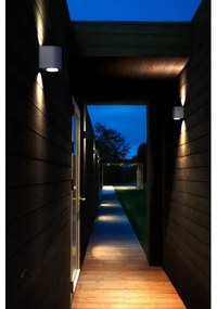 Nordlux - Aplică LED de exterior CANTO 2xLED/5,5W/230V IP44 gri