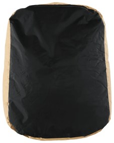 Fotoliu tip sac, material textil bej, RIMINO TIPUL 1