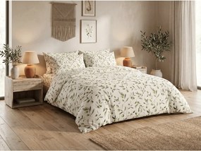 Lenjerie de pat din bumbac OLIVE POLY verde Dimensiune lenjerie de pat: 2 buc 70 x 90 cm | 200 x 220 cm