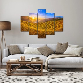 Tablou - Terasele de orez din Vietnam (150x105 cm)