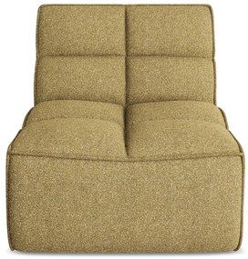 Modul pentru canapea modulară galben muștar Kalai – Makamii