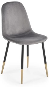 Scaun K379 velvet gri