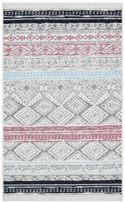 Covor Maze Home ARYA, Reversibil, Pink Aqua