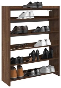 vidaXL Pantofar, stejar maro, 80x25x100 cm, lemn prelucrat