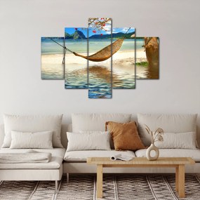 Tablou - Relax la plajă (150x105 cm)