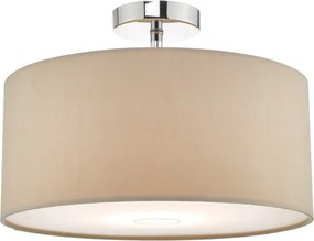Där Lighting RON6529 - Lustră pe cablu RONDA 1xE27/60W/230V negru/bej