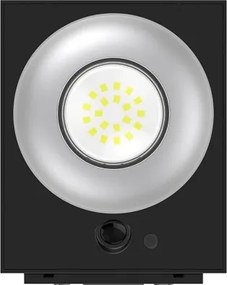 Viking - Aplica de perete solară LED cu senzor, reglabilă, 2W/3,7V, IP65, 4000K