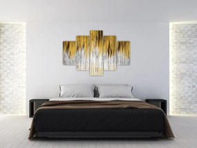 Tablou - Linii de aur (150x105 cm)