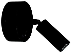 Spot LED de perete ARISTON LED/3W/230V 3000K negru