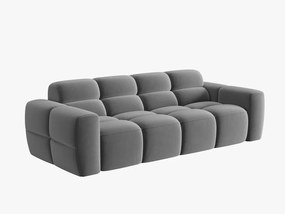 Canapea Lisa 4 locuri catifea L256 cm
