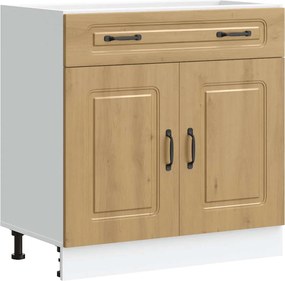 vidaXL Dulap de bază de bucătărie „Kalmar” stejar artizanal lemn